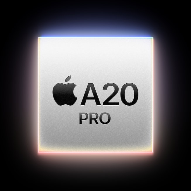 Apple 发布的 A20 Pro 芯片示意图